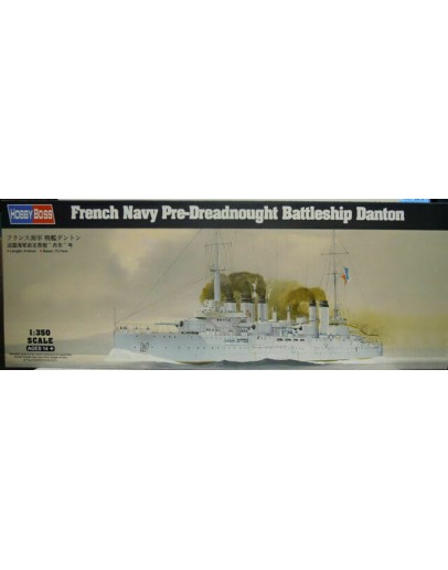 French Navy Pre-Dreadnought Battleship Danton Hobby Boss 86503